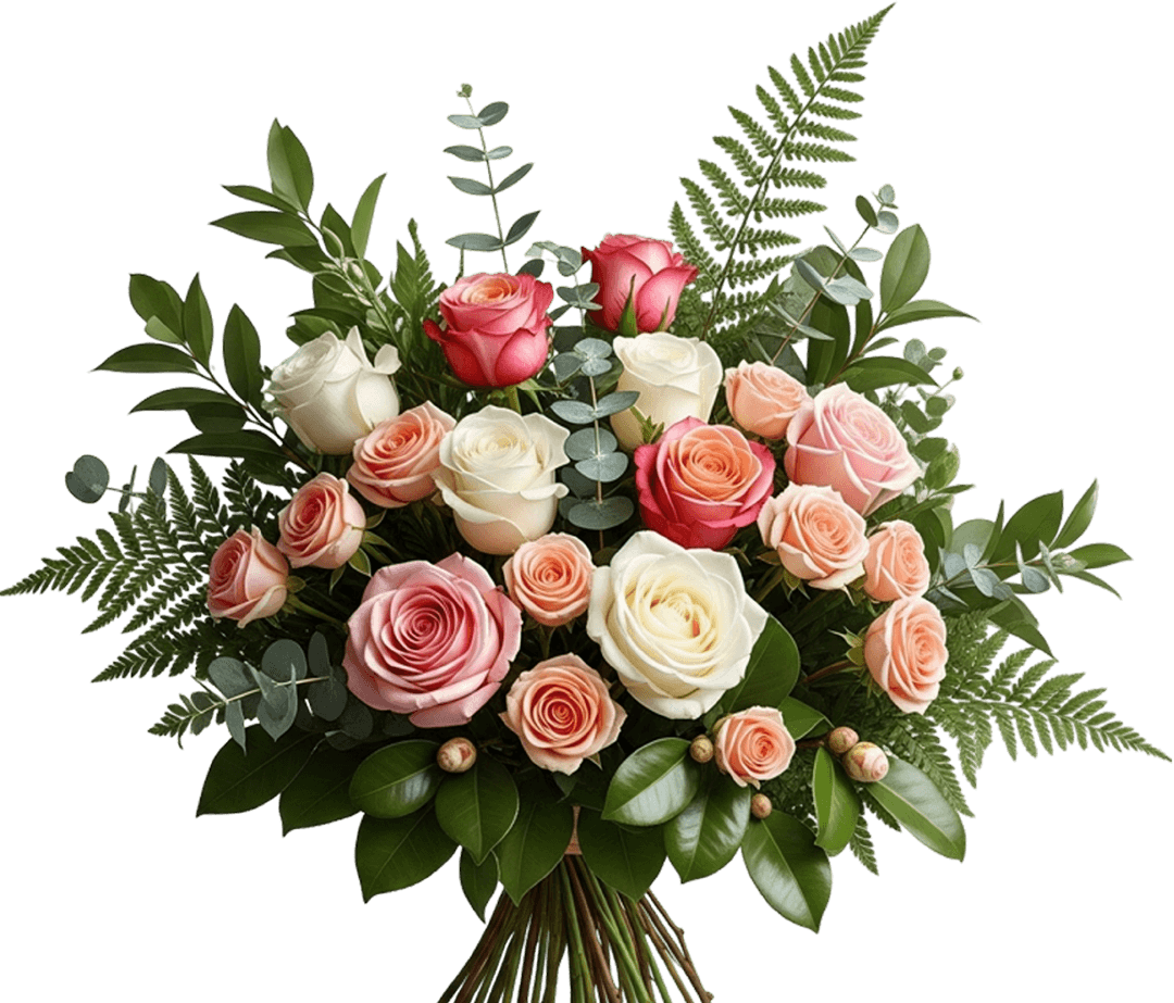 Flower decor setup